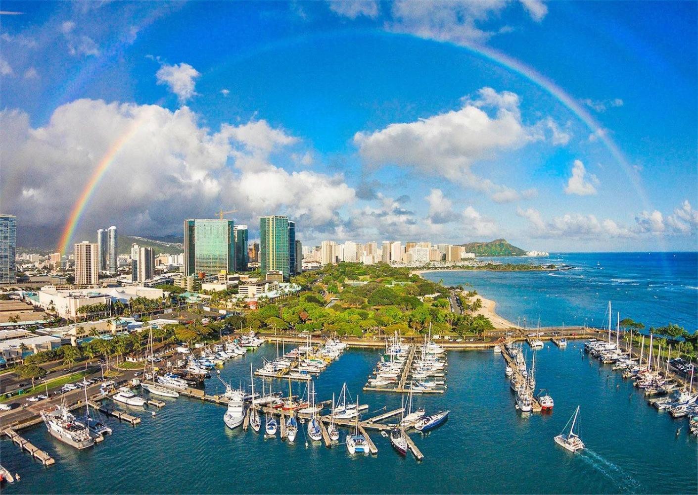 Ilikai Tower One Bedroom Lagoon View Waikiki Condos With Lanai & Free Wifi Honolulu Room photo